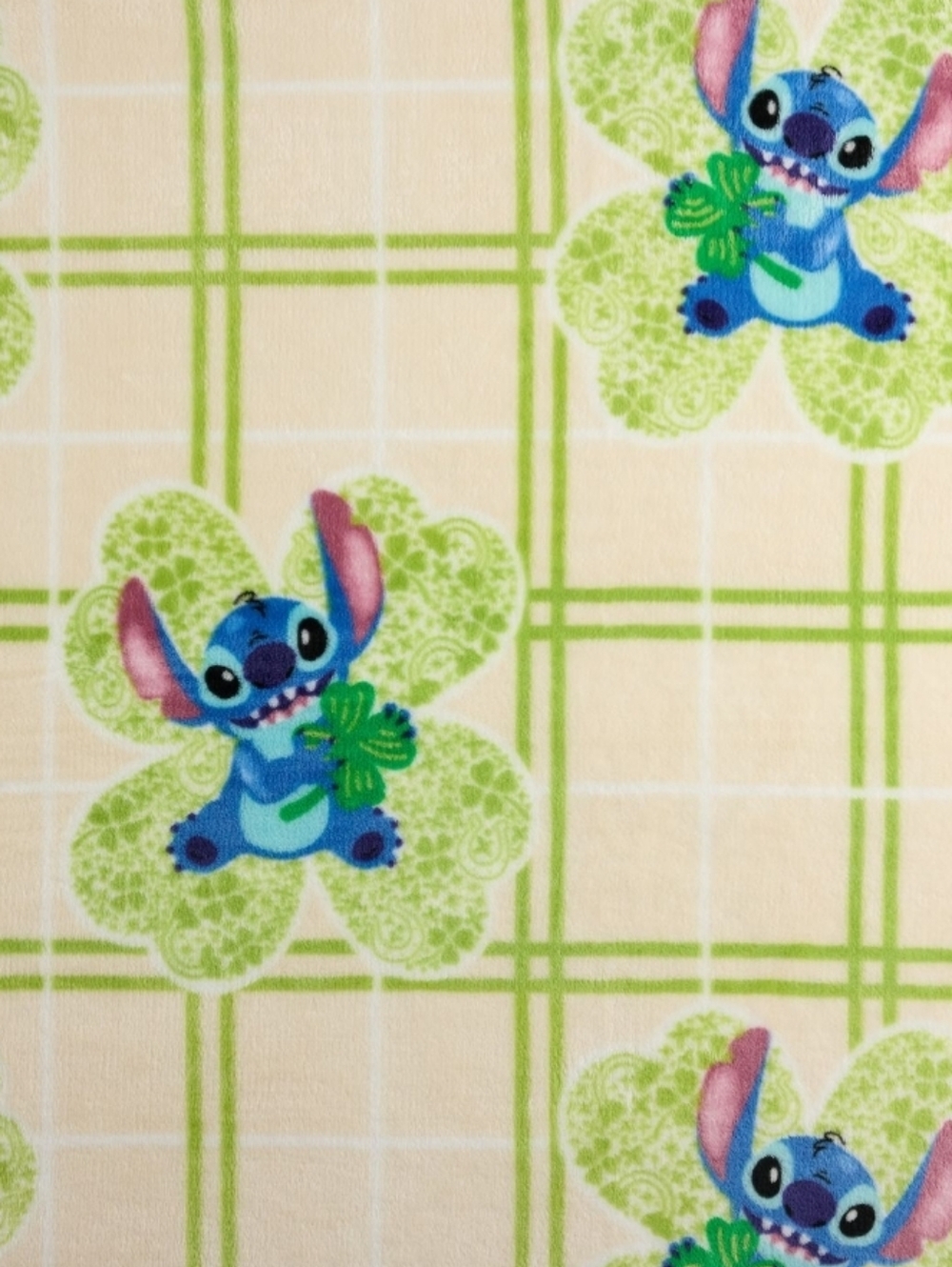 Disney Stitch Big Plush Throw Blanket NWT